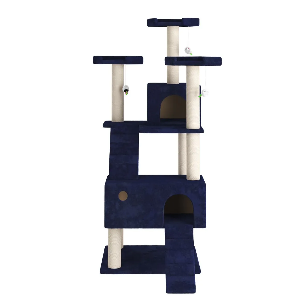 Katzenbaum MIRO 182 cm blau