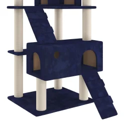 Katzenbaum MIRO 182 cm blau