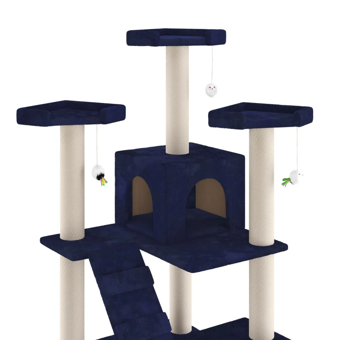 Katzenbaum MIRO 182 cm blau