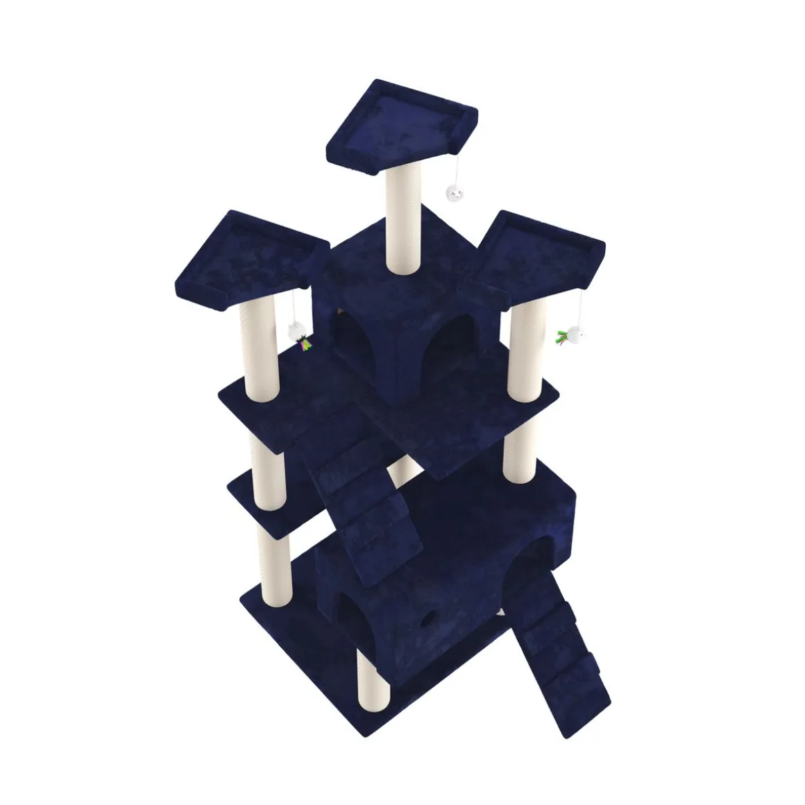 Katzenbaum MIRO 182 cm blau