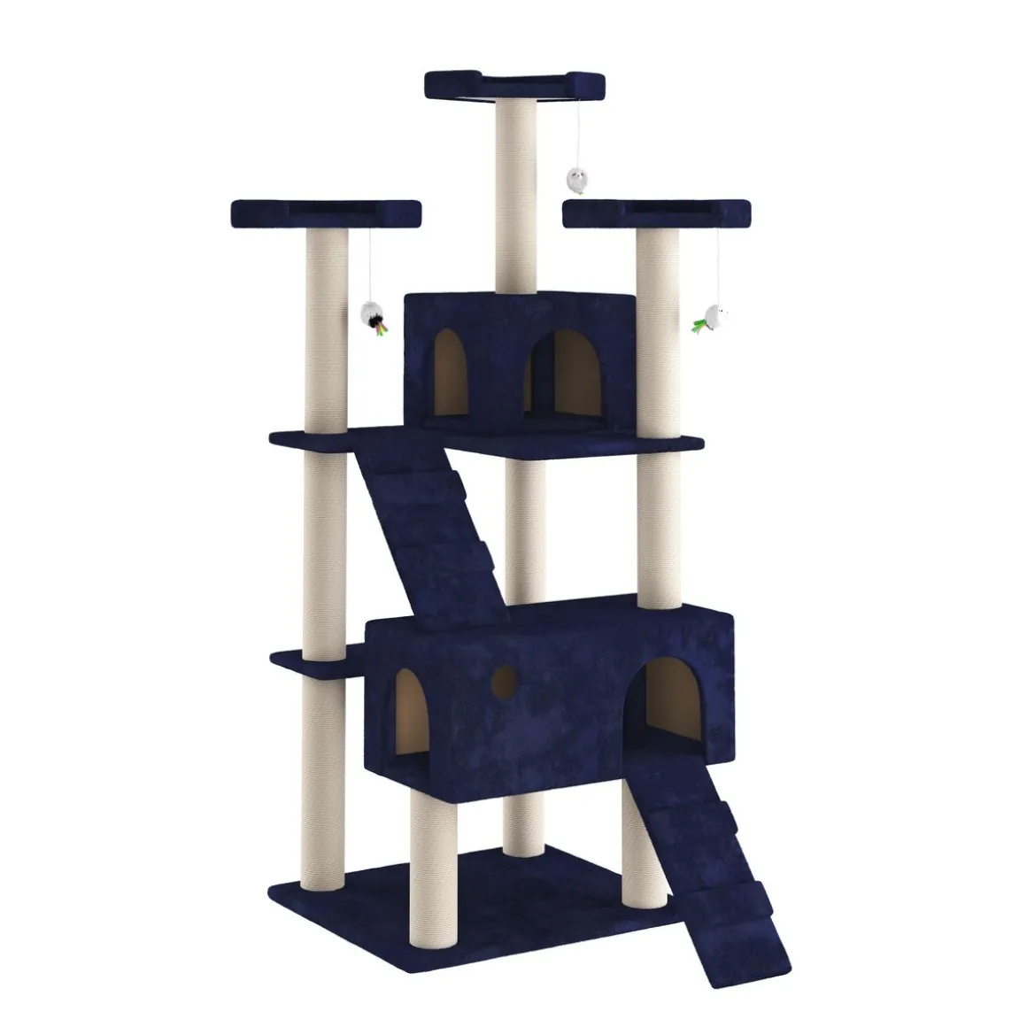Katzenbaum MIRO 182 cm blau