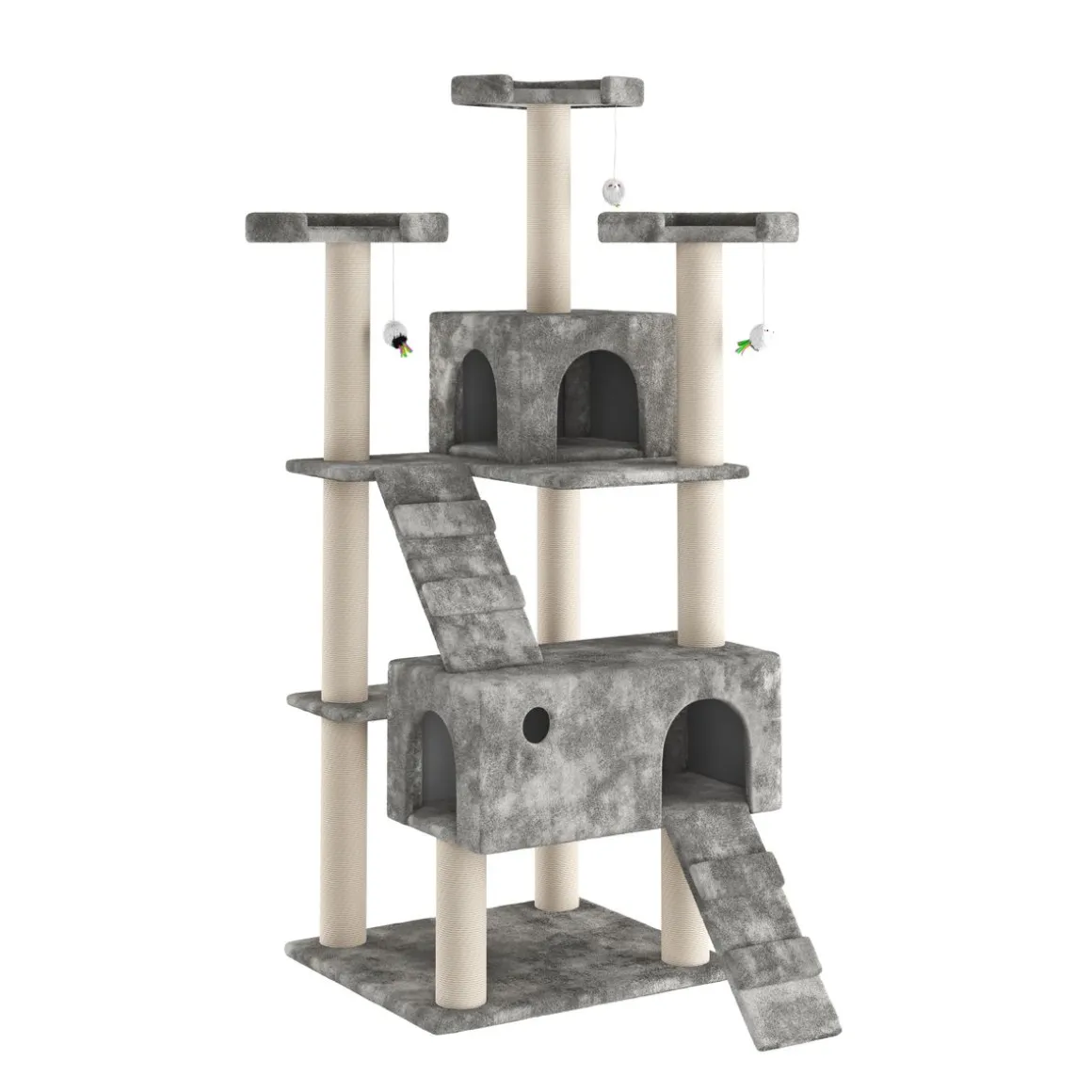 Katzenbaum MIRO 182 cm grau