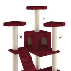 Katzenbaum MIRO 182 cm rot