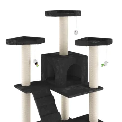 Katzenbaum MIRO 182 cm schwarz