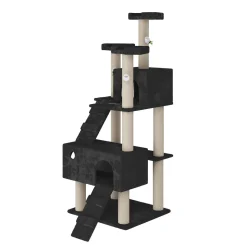 Katzenbaum MIRO 182 cm schwarz