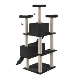 Katzenbaum MIRO 182 cm schwarz