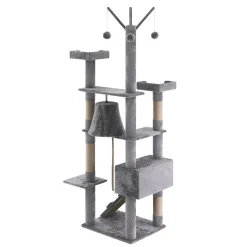 Katzenbaum MOLLY 210 cm grau