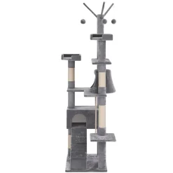 Katzenbaum MOLLY 210 cm grau