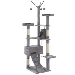 Katzenbaum MOLLY 210 cm grau