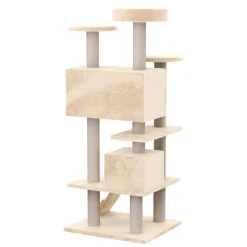 Katzenbaum NELLY 131 cm beige