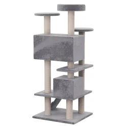 Katzenbaum NELLY 131 cm grau