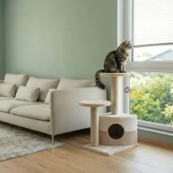 Katzenbaum SAMMY 71 cm beige