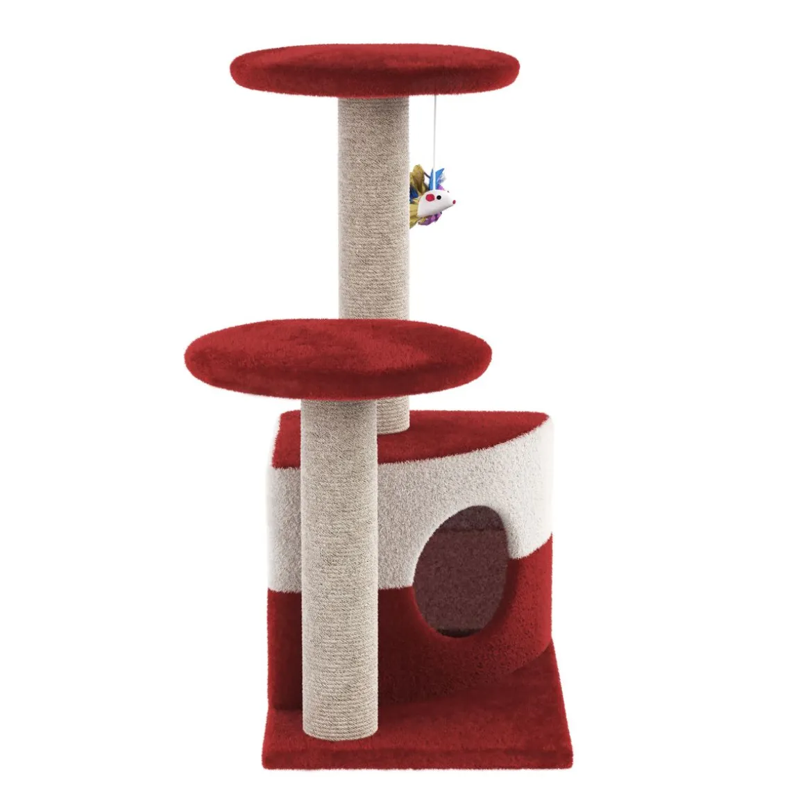 Katzenbaum SAMMY 71 cm rot