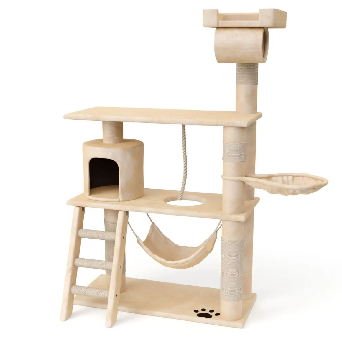 Katzenbaum SIMBA 141 cm beige | GONSER.CH