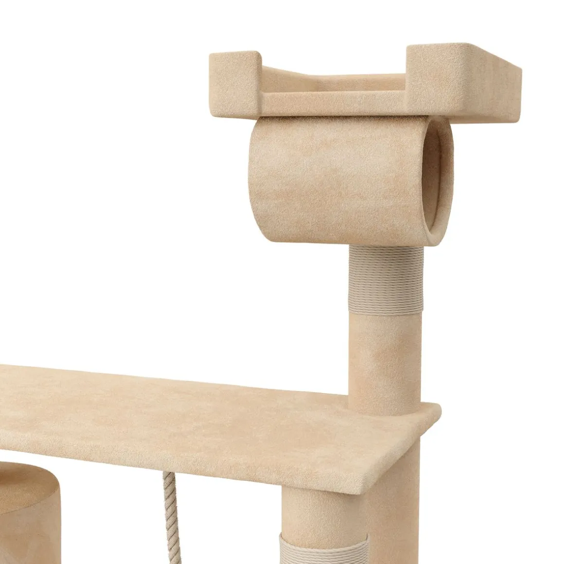 Katzenbaum SIMBA 141 cm beige | GONSER.CH