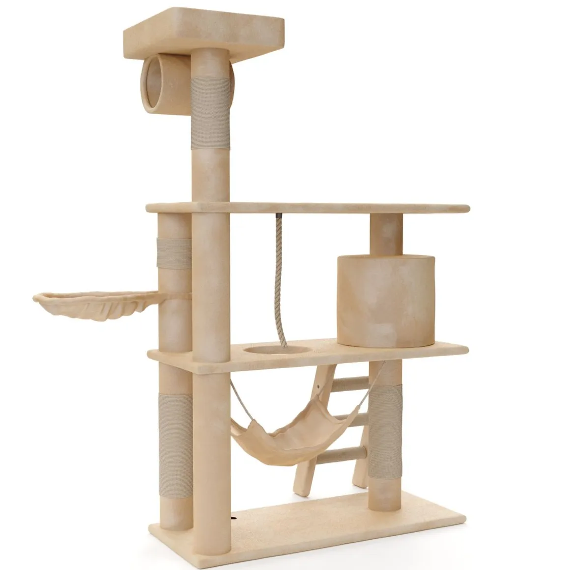 Katzenbaum SIMBA 141 cm beige | GONSER.CH