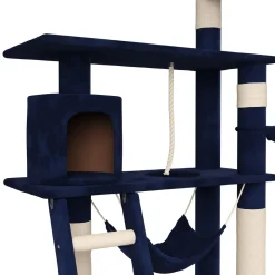 Katzenbaum SIMBA 141 cm blau