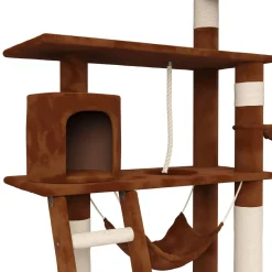 Katzenbaum SIMBA 141 cm braun