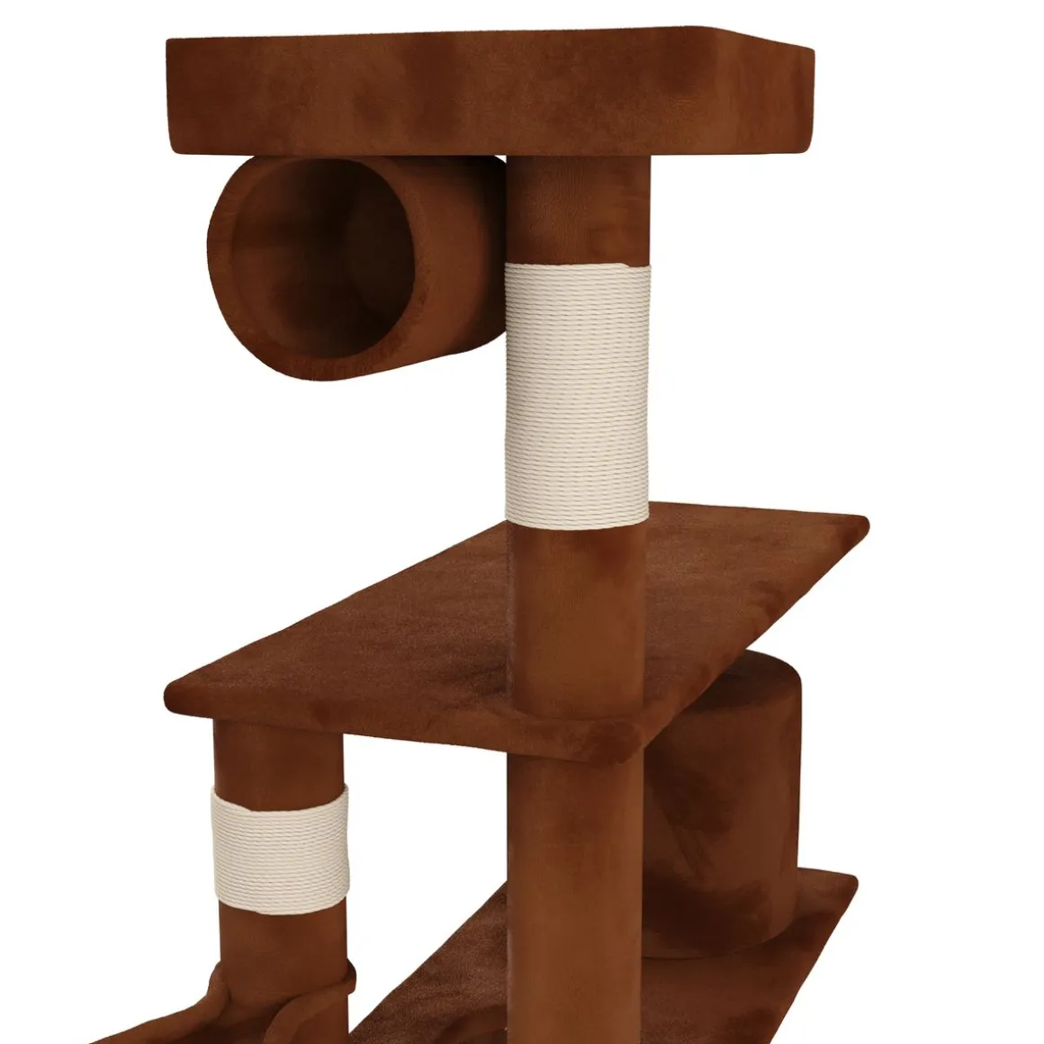 Katzenbaum SIMBA 141 cm braun
