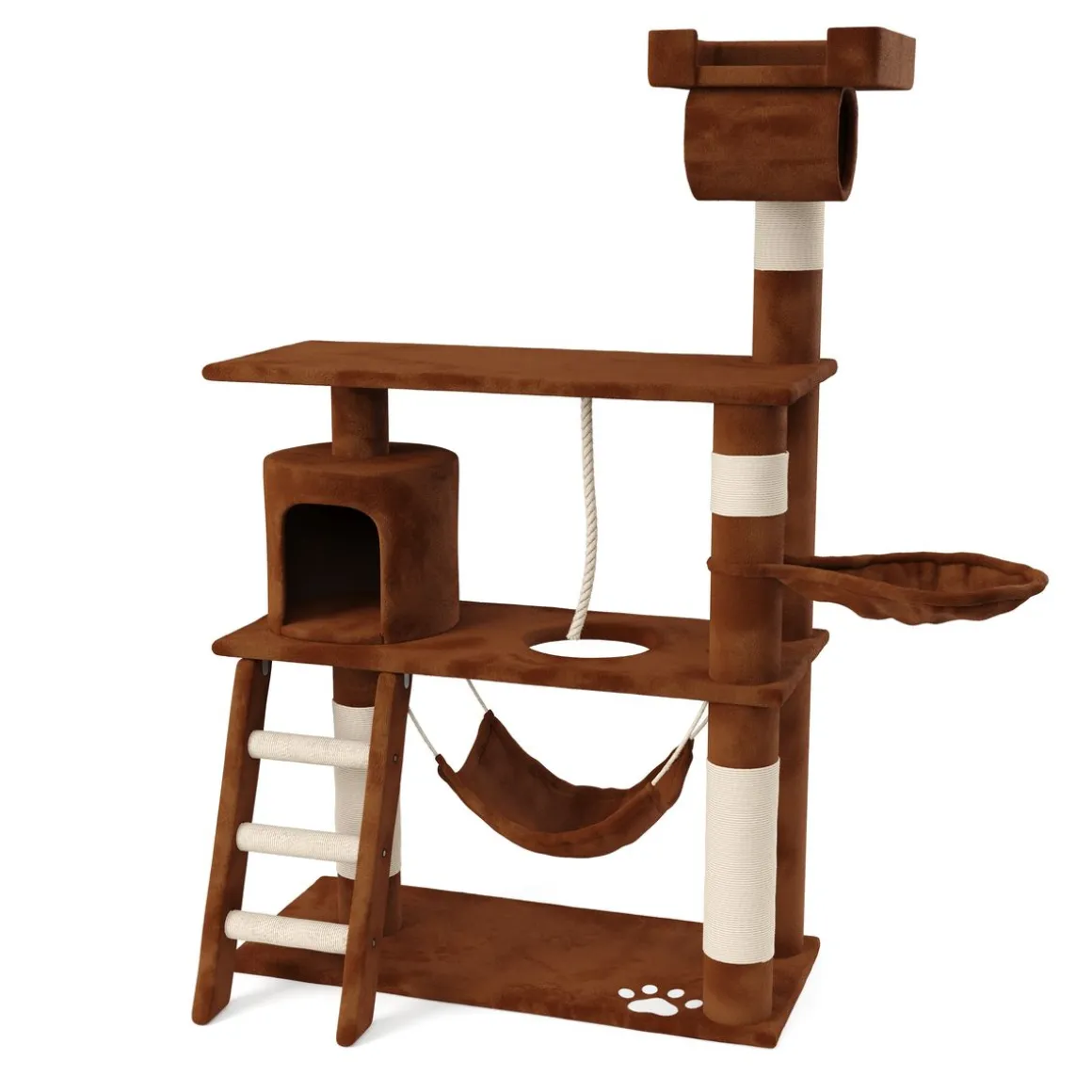 Katzenbaum SIMBA 141 cm braun