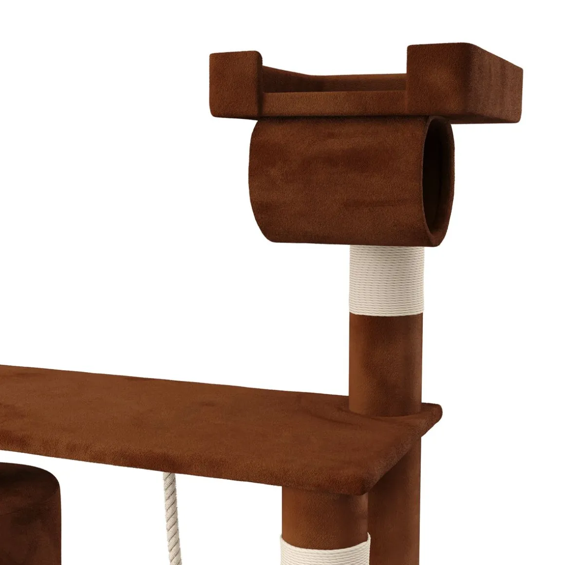 Katzenbaum SIMBA 141 cm braun