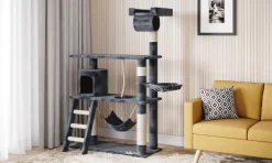 Katzenbaum SIMBA 141 cm grau