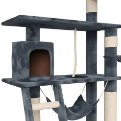 Katzenbaum SIMBA 141 cm grau