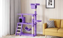 Katzenbaum SIMBA 141 cm lila