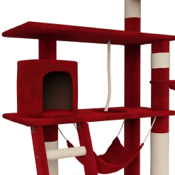 Katzenbaum SIMBA 141 cm rot