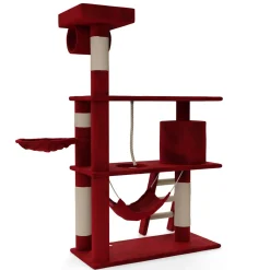 Katzenbaum SIMBA 141 cm rot