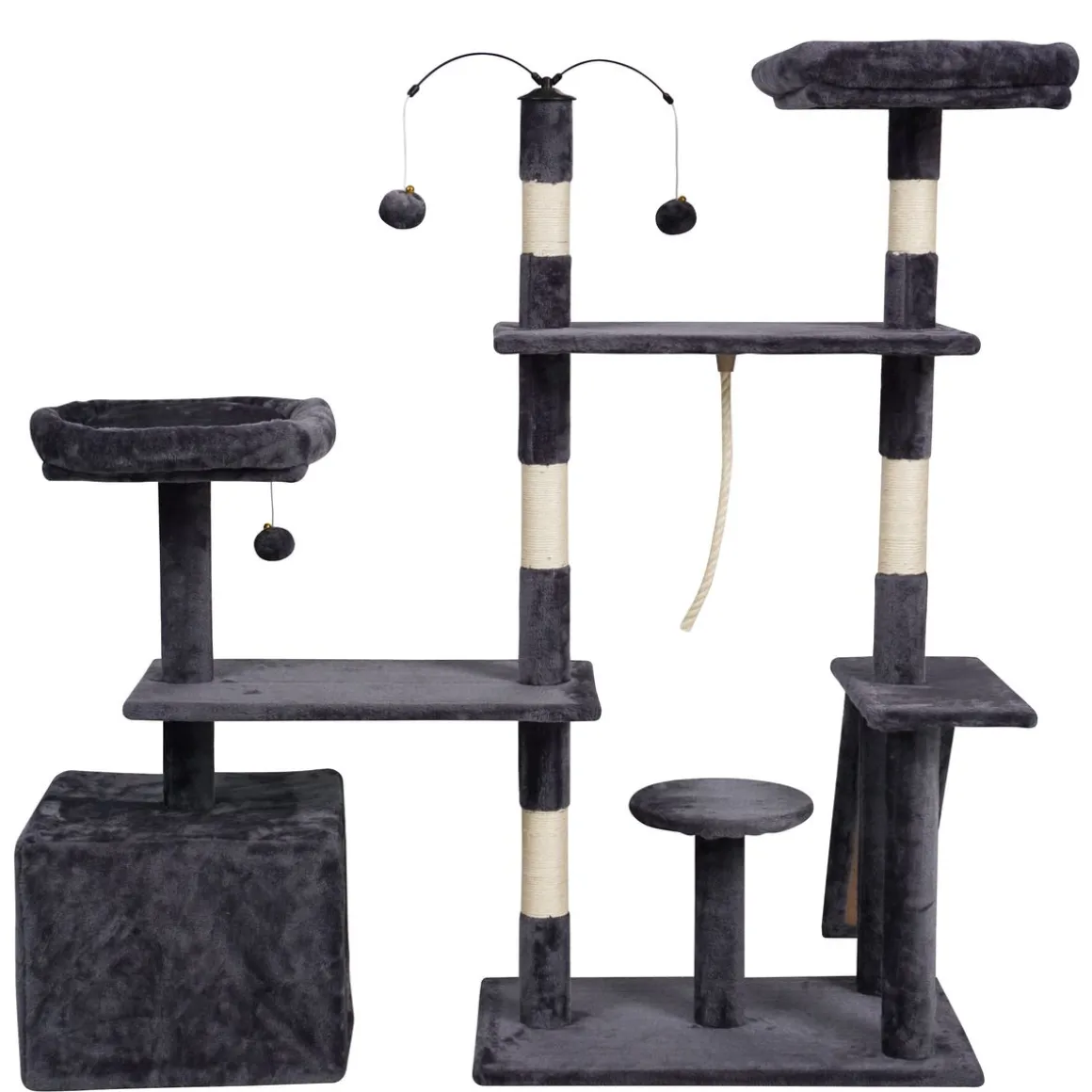 Katzenbaum SMOKY 135 cm anthrazit
