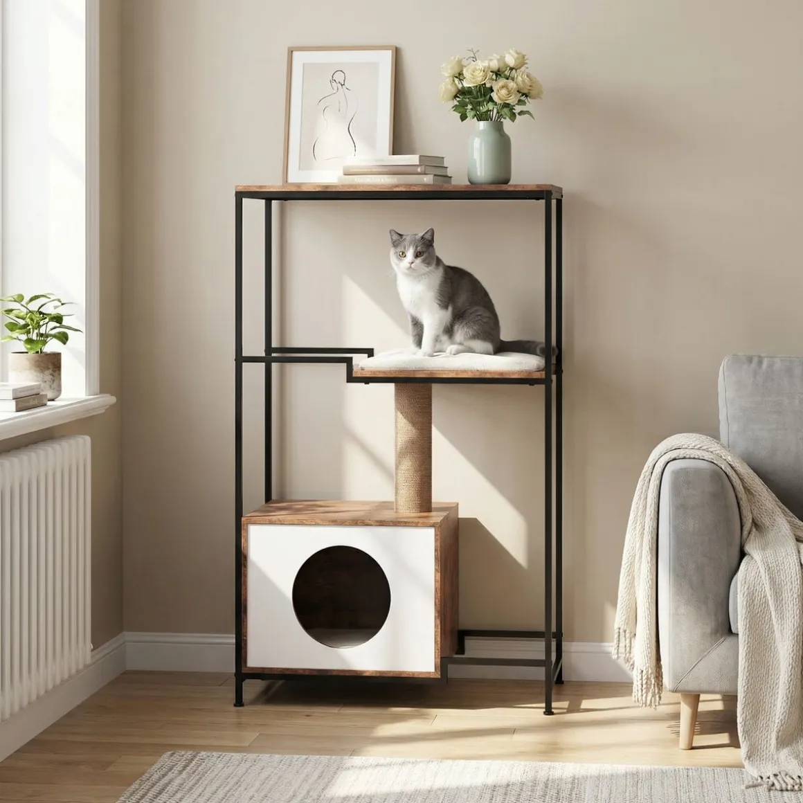 Katzenbaum Vintage BONITA 114 cm