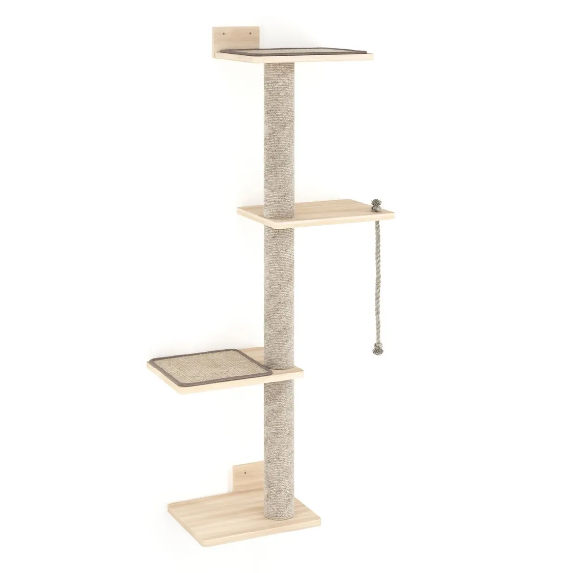 Katzenbaum zur Wandmontage DORIS 127 cm