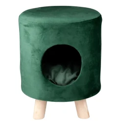 Katzenbett Höhle 33 x 44 cm grün