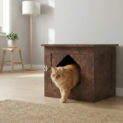 Katzenhaus für Katzentoilette BONITA 53 x 45 x 45 cm