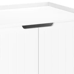 Katzenhaus für Katzentoilette 75 x 52 cm weiss