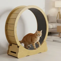 Katzenlaufrad 100 cm braun