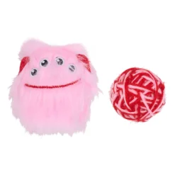 Katzenspielzeug Ball Set 6 cm 2-teilig rosa