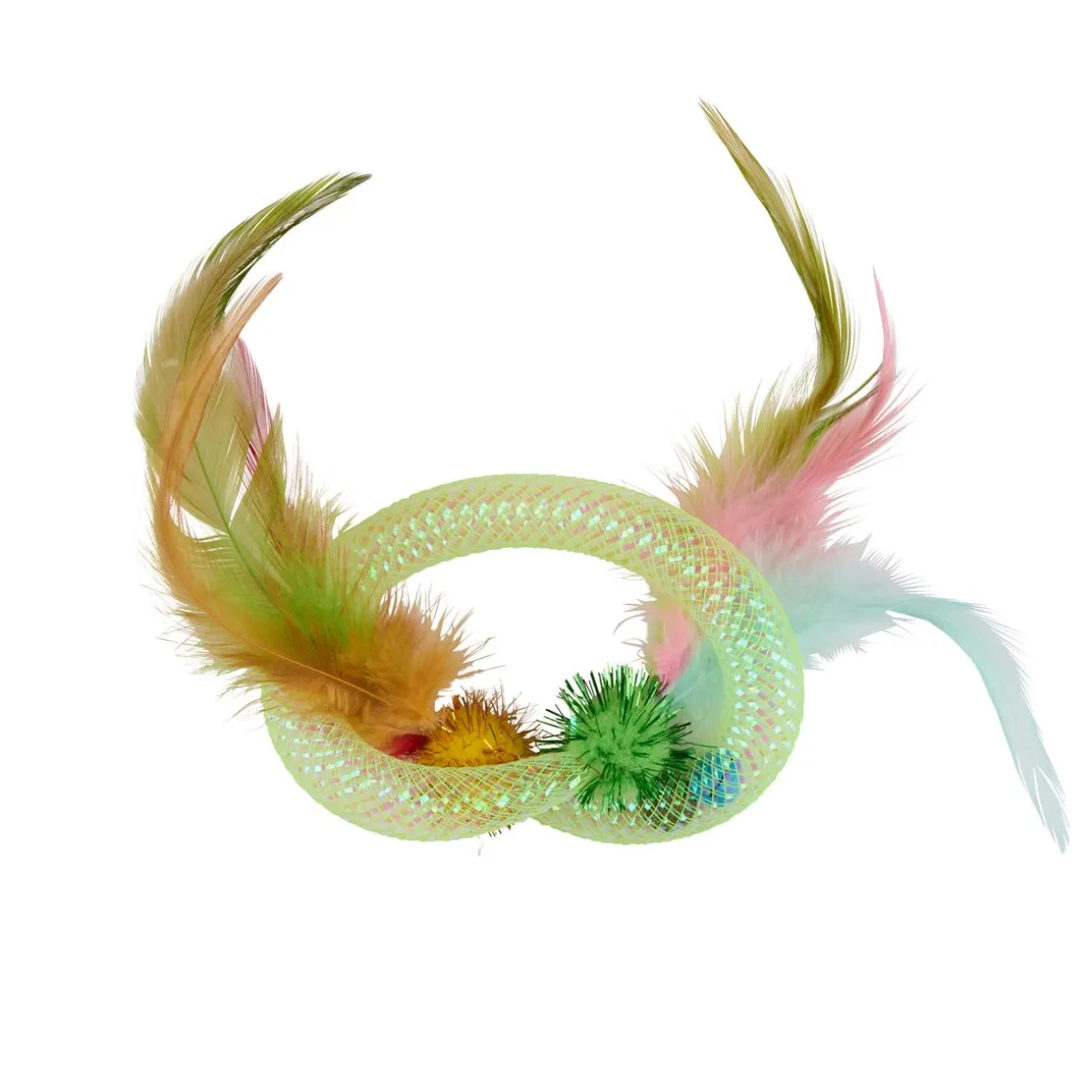 Katzenspielzeug Set Glitzer 40 cm 2-teilig