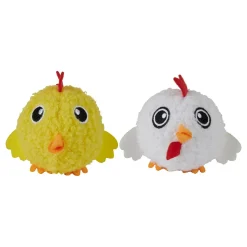 Katzenspielzeug Stofftier Huhn 6 x 6 x 5 cm