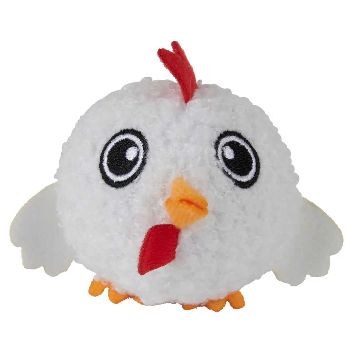 Katzenspielzeug Stofftier Huhn 6 x 6 x 5 cm