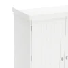 Küchenbuffet Hochschrank 76 x 182 cm weiss