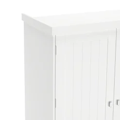 Küchenbuffet Hochschrank 76 x 182 cm weiss