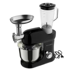 Küchenmaschine 3-in-1 mit Standmixer und Fleischwolf 1300W