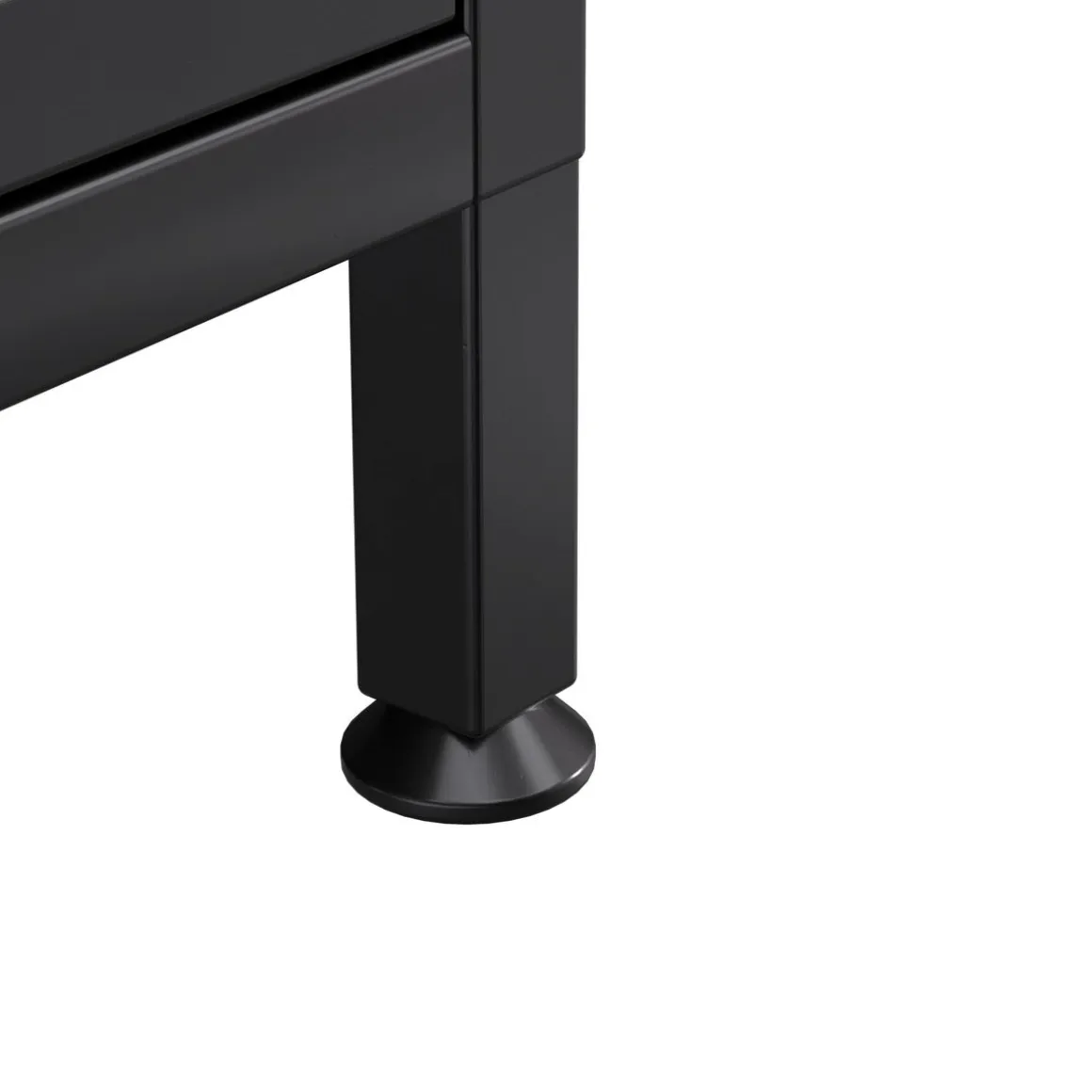 Küchenregal Metall 70 x 142 cm schwarz