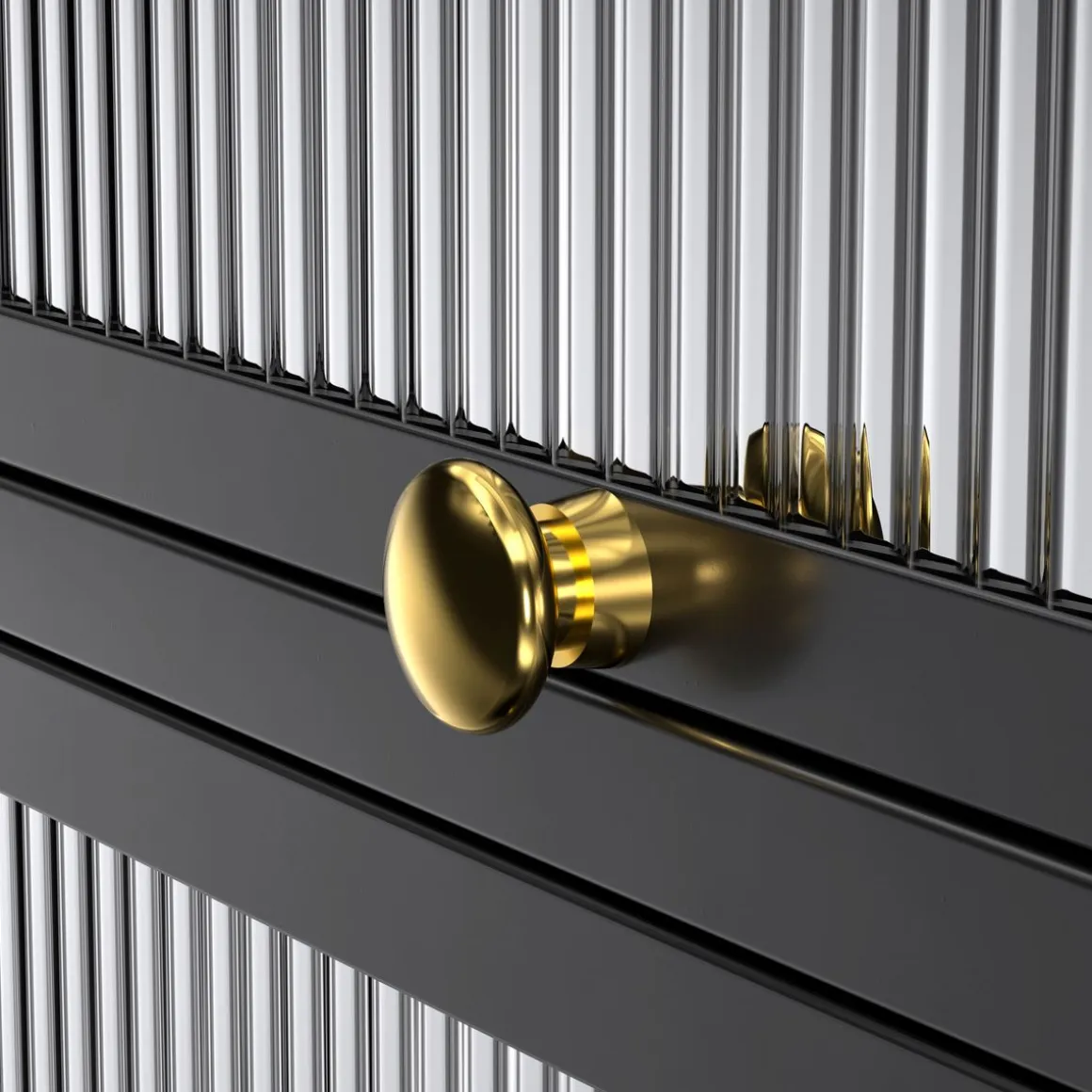 Küchenregal Metall 70 x 142 cm schwarz