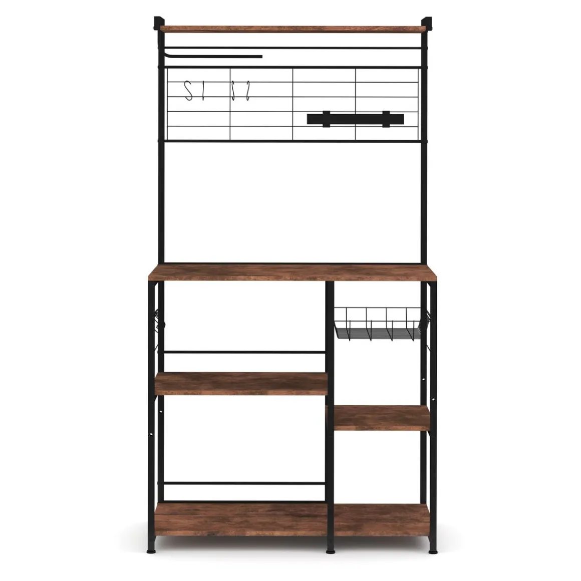 Küchenregal Vintage BONITA 90 x 167 x 42 cm