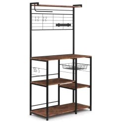 Küchenregal Vintage BONITA 90 x 167 x 42 cm