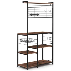 Küchenregal Vintage BONITA 90 x 167 x 42 cm