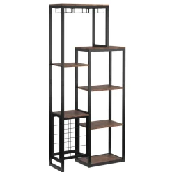 Küchenregal Weinregal Vintage BONITA für 12 Flaschen 80 x 175 cm